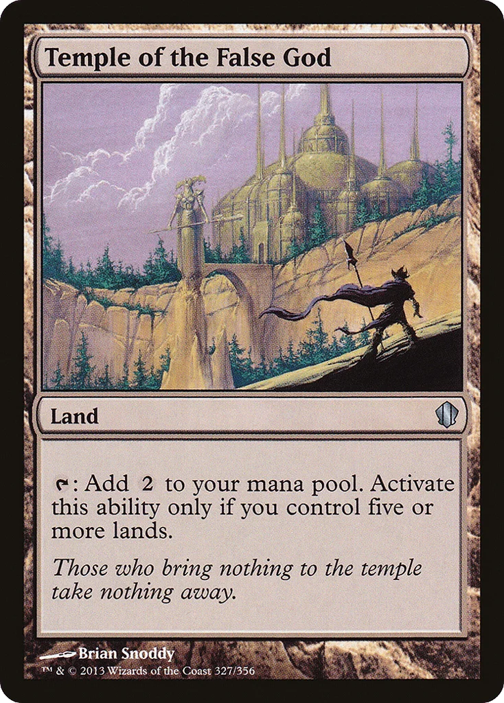 Temple of the False God · Commander 2013