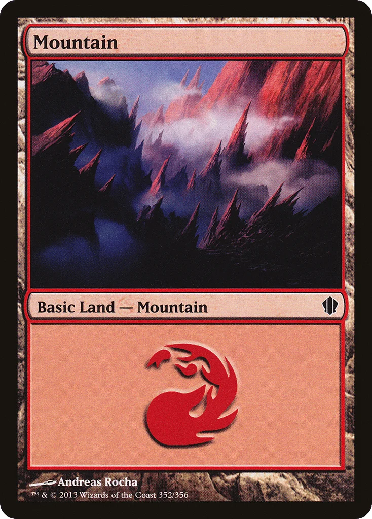 Mountain · Commander 2013