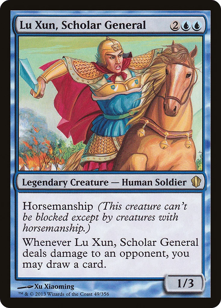 Lu Xun, Scholar General · Commander 2013