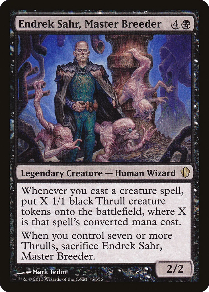 Endrek Sahr, Master Breeder · Commander 2013