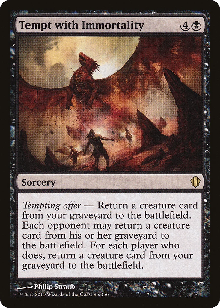 Tempt with Immortality · Commander 2013