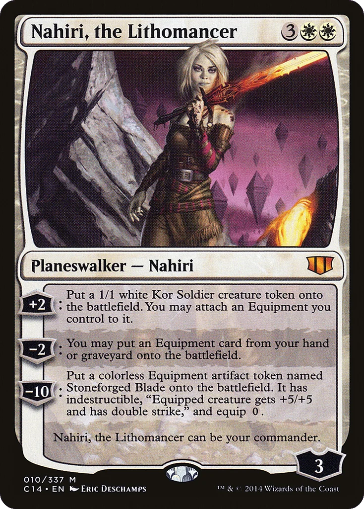 Nahiri, the Lithomancer · Commander 2014
