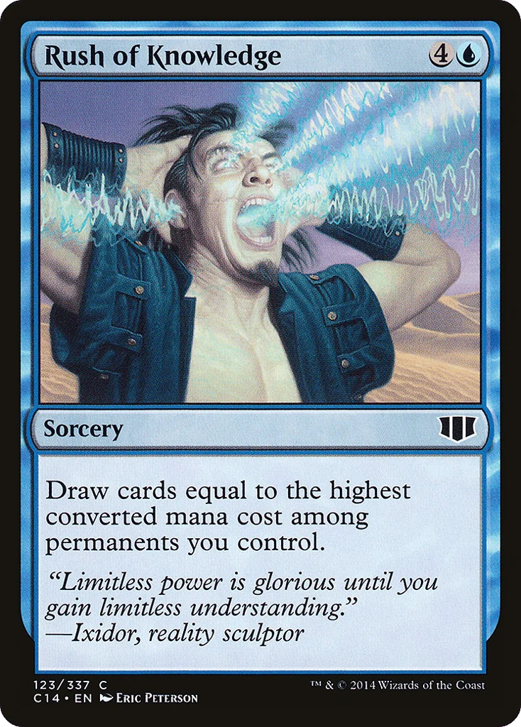 Rush of Knowledge · Commander 2014