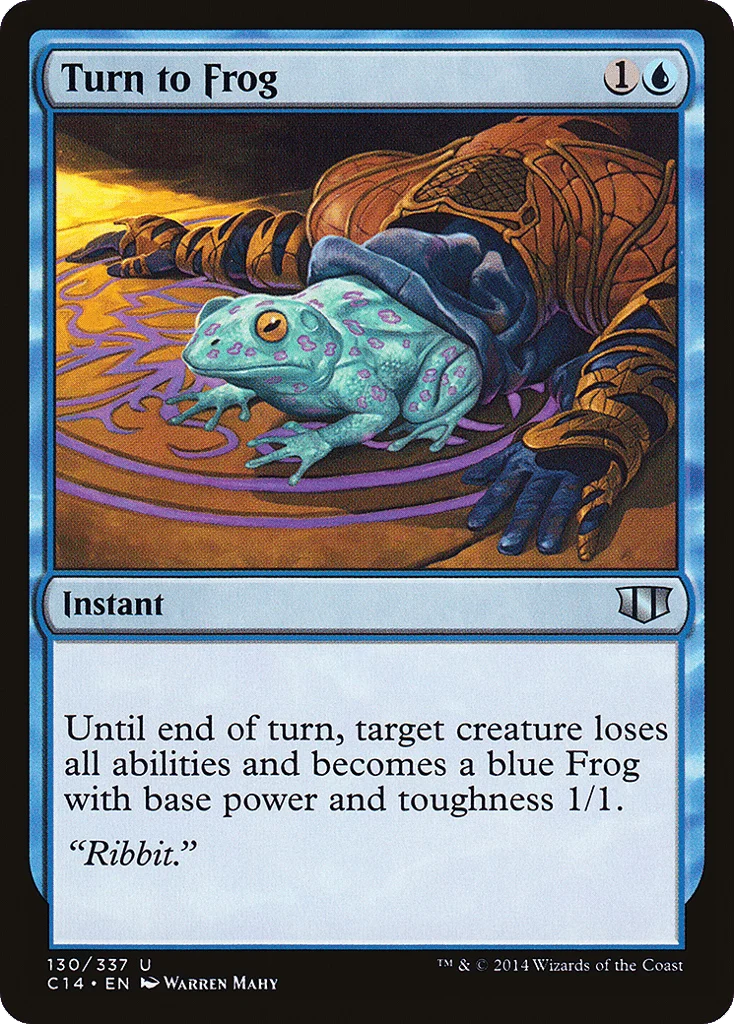 Turn to Frog · Commander 2014