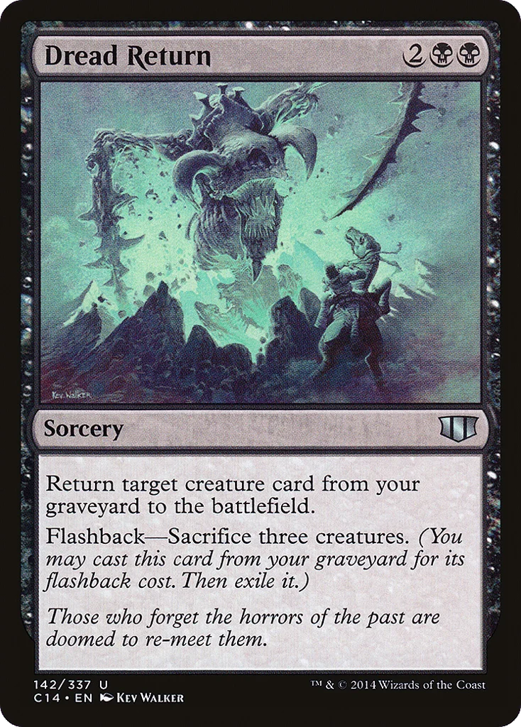 Dread Return · Commander 2014