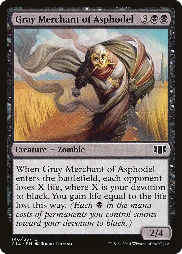 Gray Merchant of Asphodel · Commander 2014