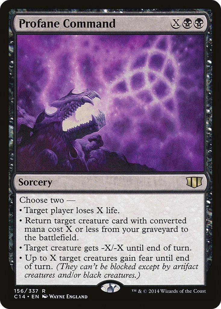 Profane Command · Commander 2014