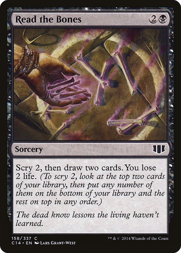 Read the Bones · Commander 2014