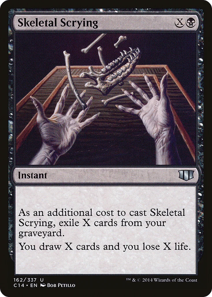 Skeletal Scrying · Commander 2014