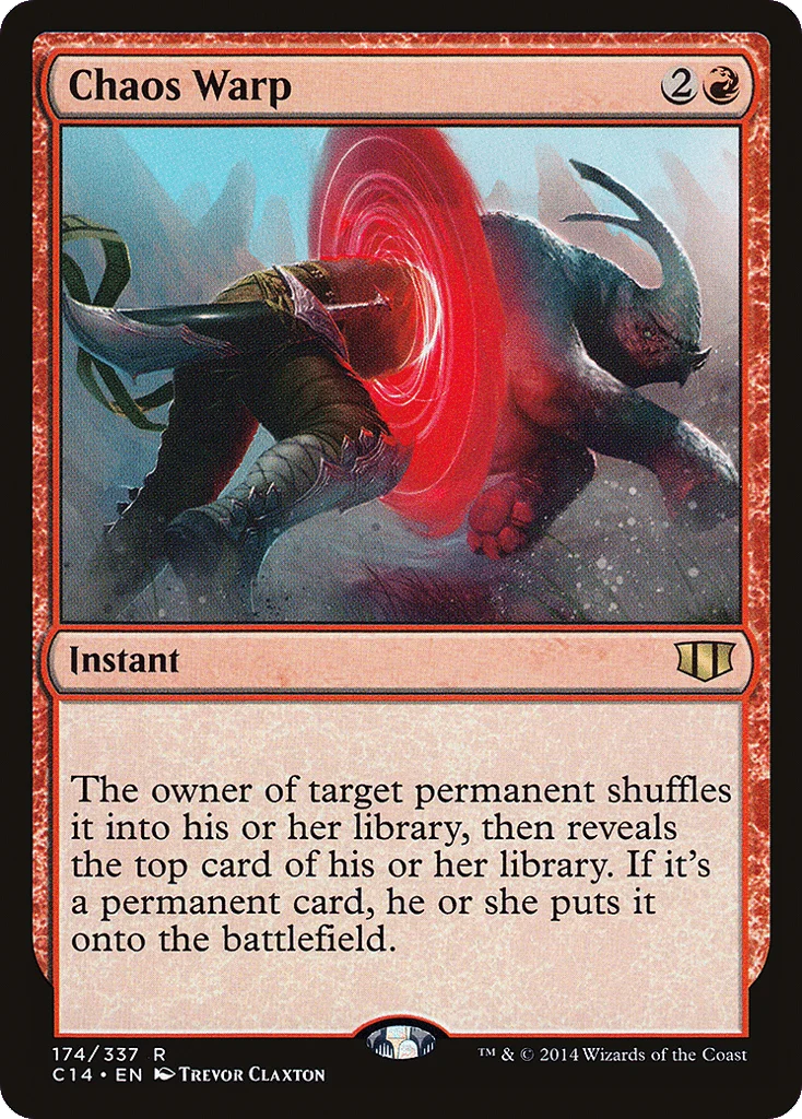 Chaos Warp · Commander 2014