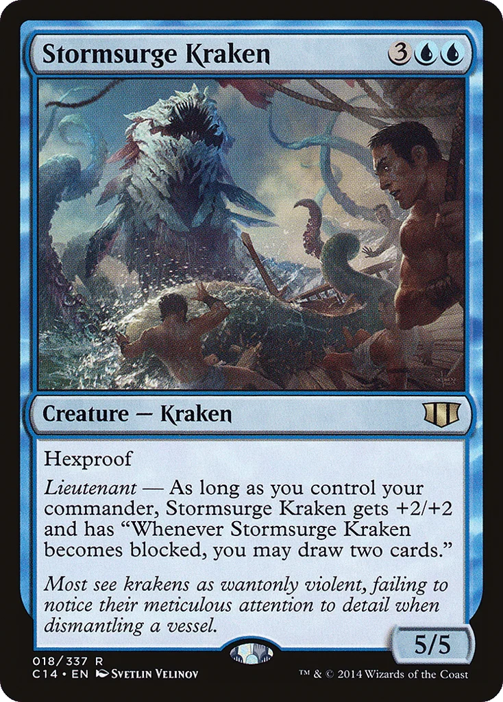 Stormsurge Kraken · Commander 2014