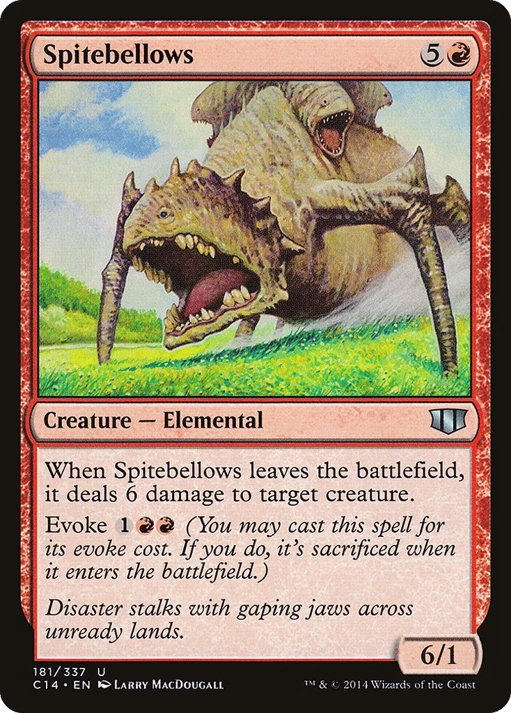 Spitebellows · Commander 2014
