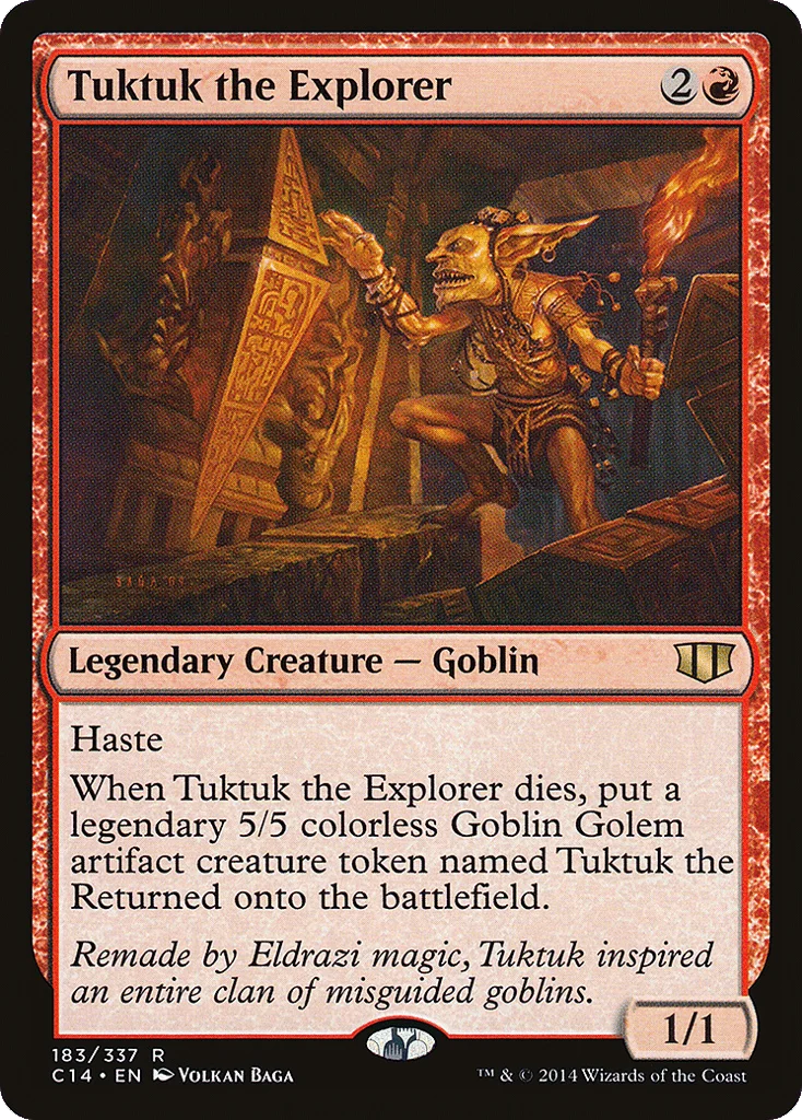 Tuktuk the Explorer · Commander 2014