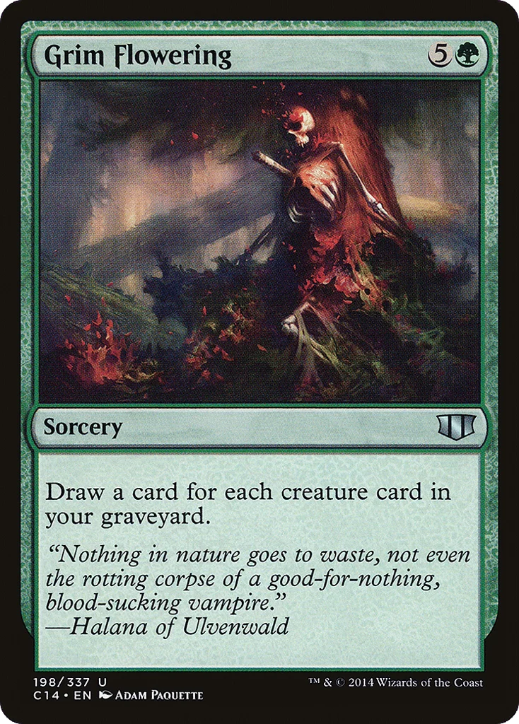 Grim Flowering · Commander 2014