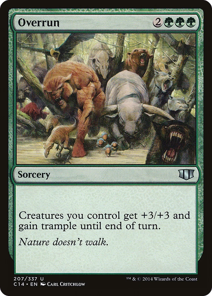 Overrun · Commander 2014