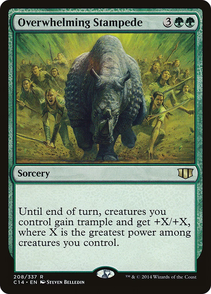 Overwhelming Stampede · Commander 2014