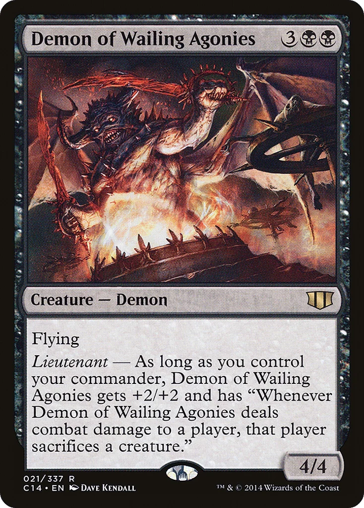 Demon of Wailing Agonies · Commander 2014