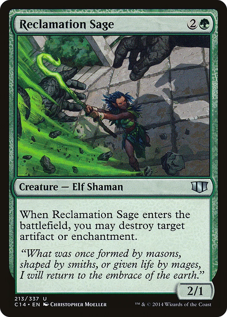 Reclamation Sage · Commander 2014