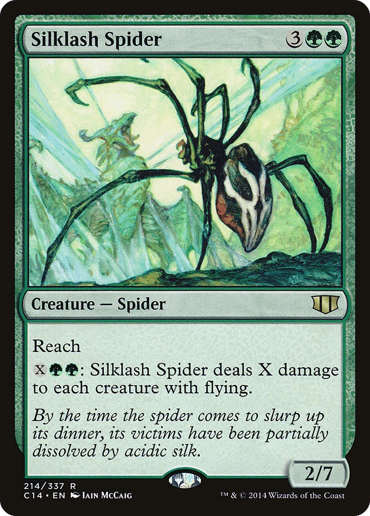 Silklash Spider · Commander 2014
