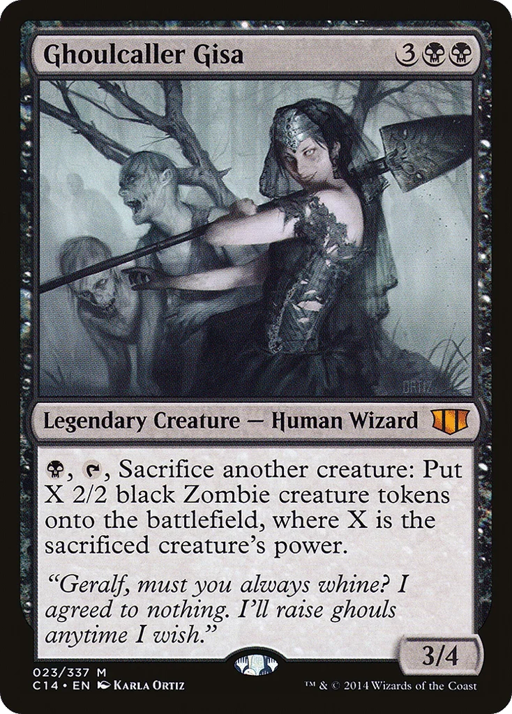 Ghoulcaller Gisa · Commander 2014