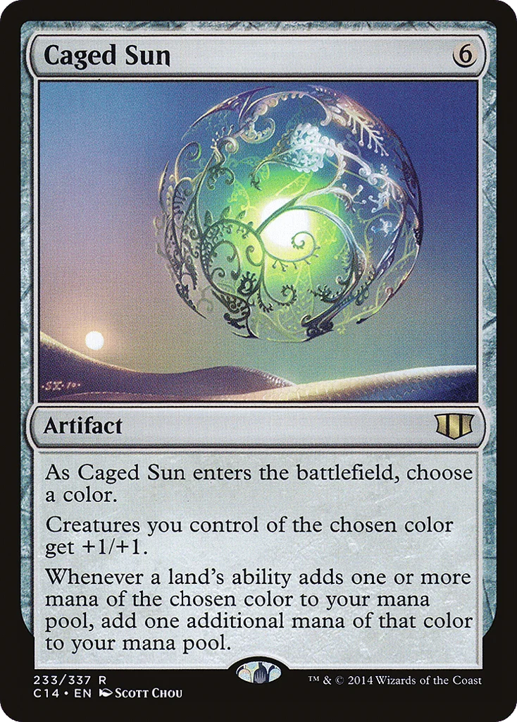 Caged Sun · Commander 2014