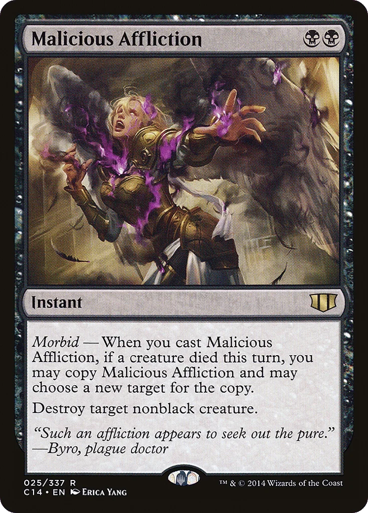 Malicious Affliction · Commander 2014