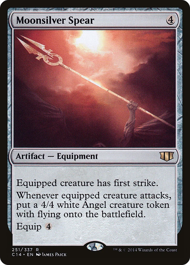 Moonsilver Spear · Commander 2014