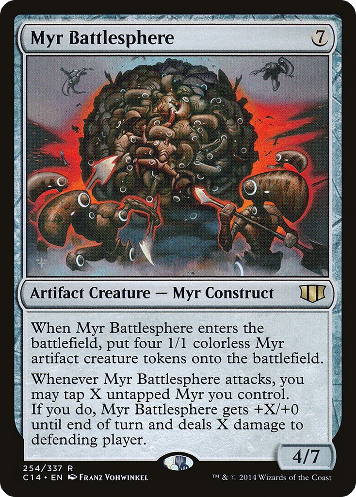 Myr Battlesphere · Commander 2014