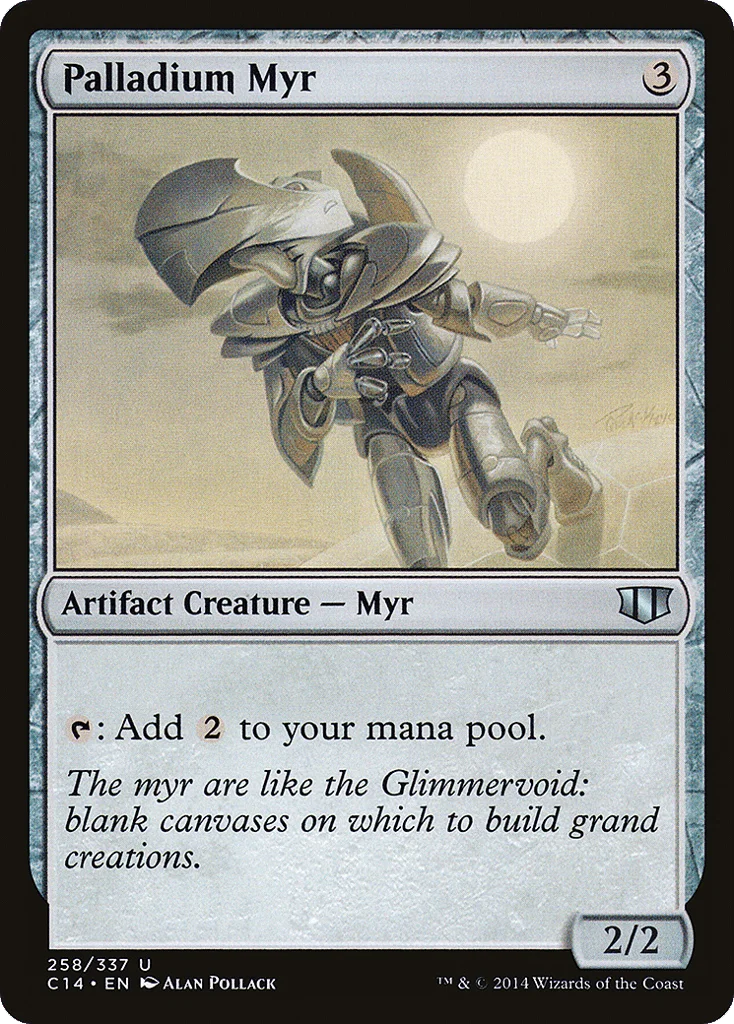 Palladium Myr · Commander 2014