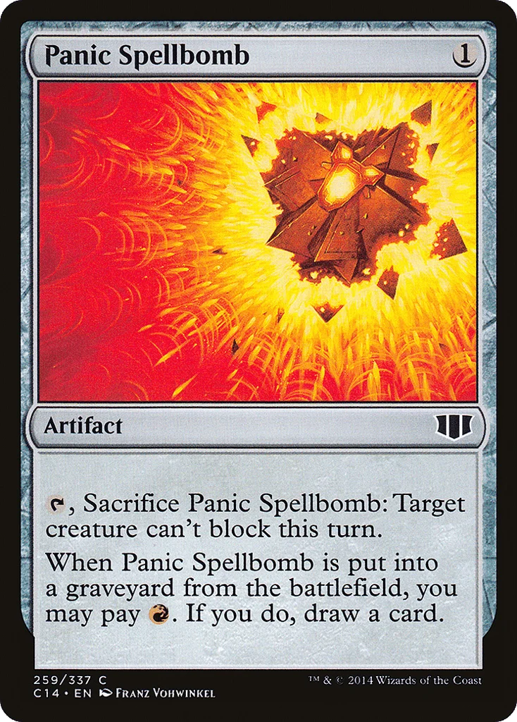 Panic Spellbomb · Commander 2014