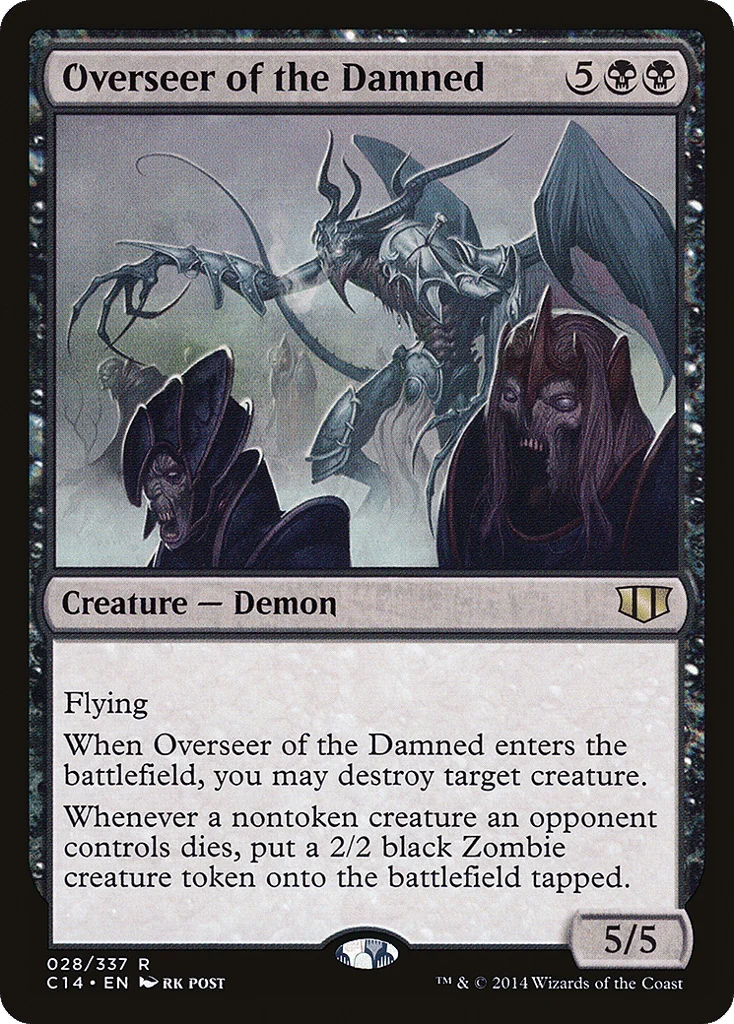 Overseer of the Damned · Commander 2014