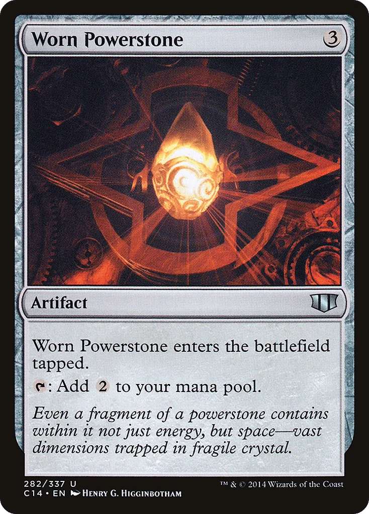 Worn Powerstone · Commander 2014