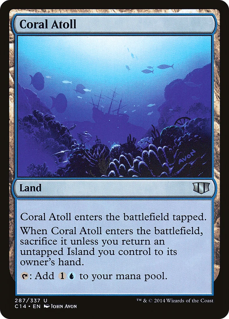 Coral Atoll · Commander 2014