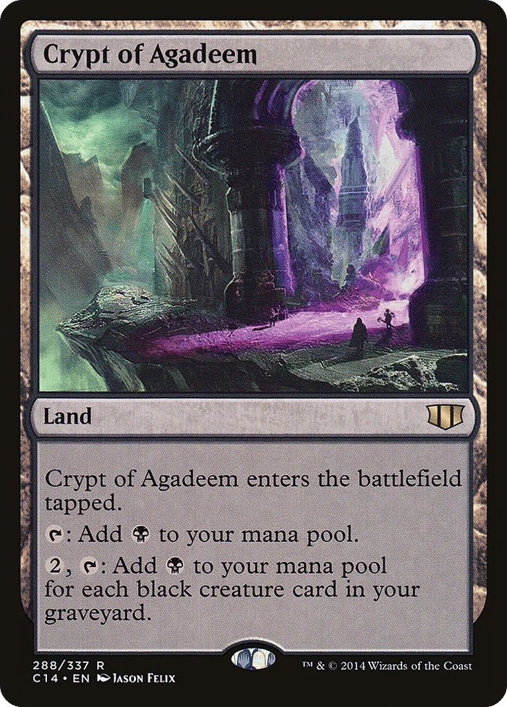 Crypt of Agadeem · Commander 2014