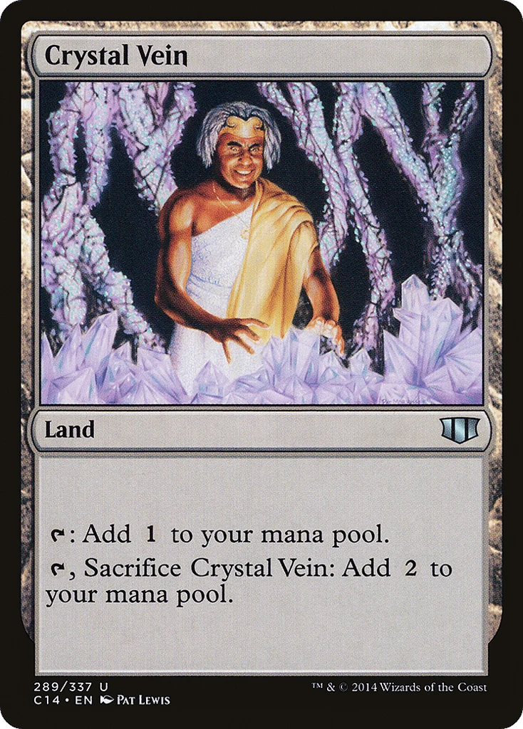 Crystal Vein · Commander 2014