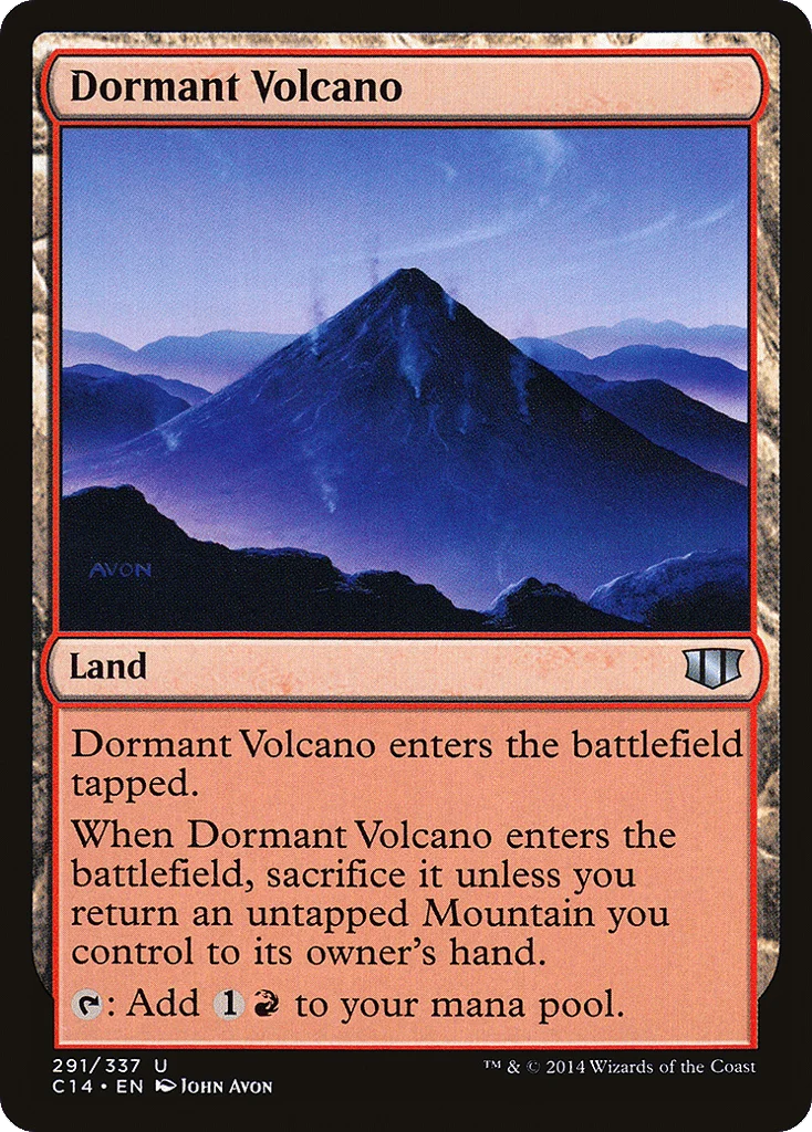 Dormant Volcano · Commander 2014