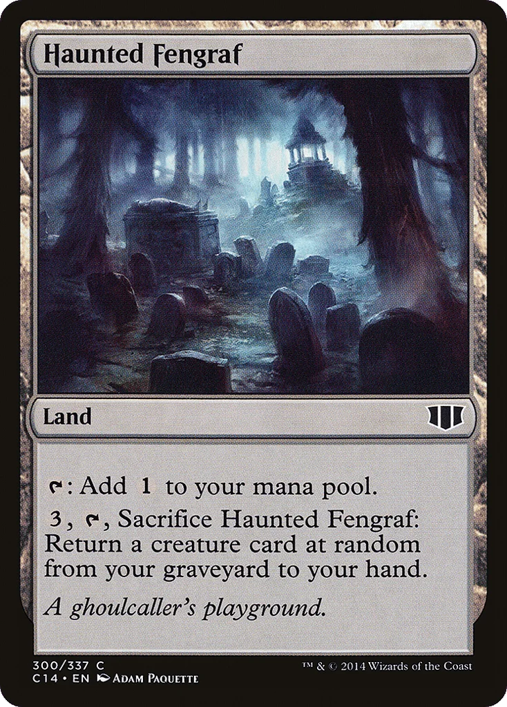 Haunted Fengraf · Commander 2014