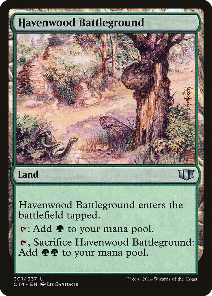 Havenwood Battleground · Commander 2014