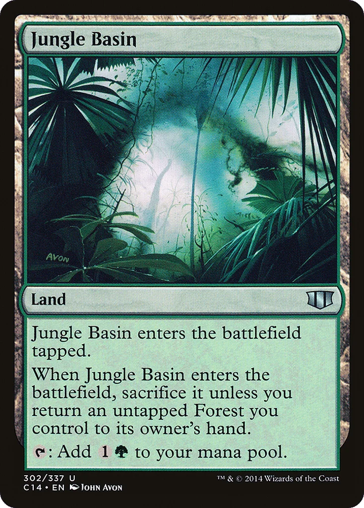 Jungle Basin · Commander 2014