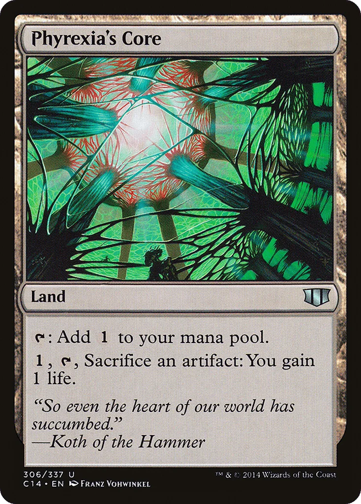 Phyrexia's Core · Commander 2014