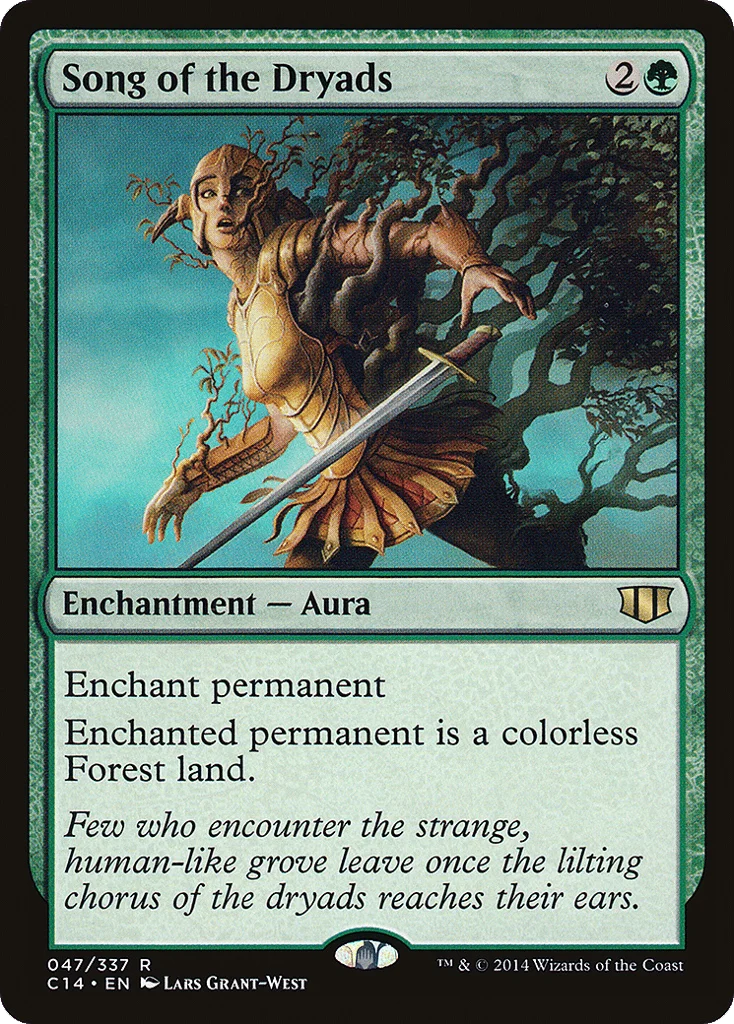 Song of the Dryads · Commander 2014