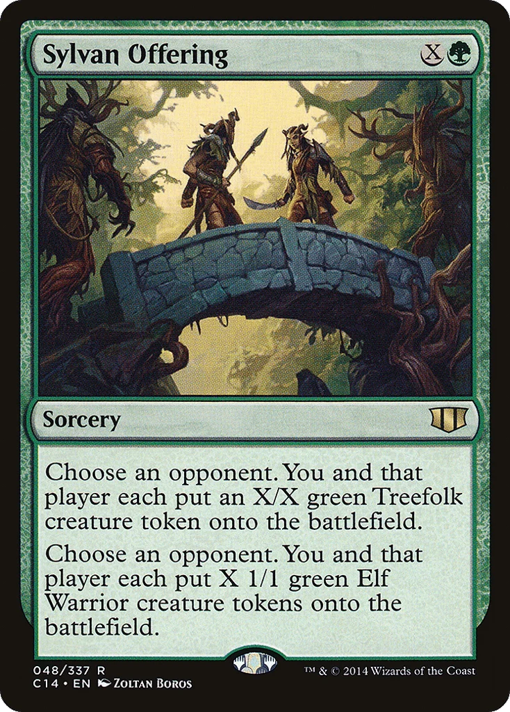 Sylvan Offering · Commander 2014
