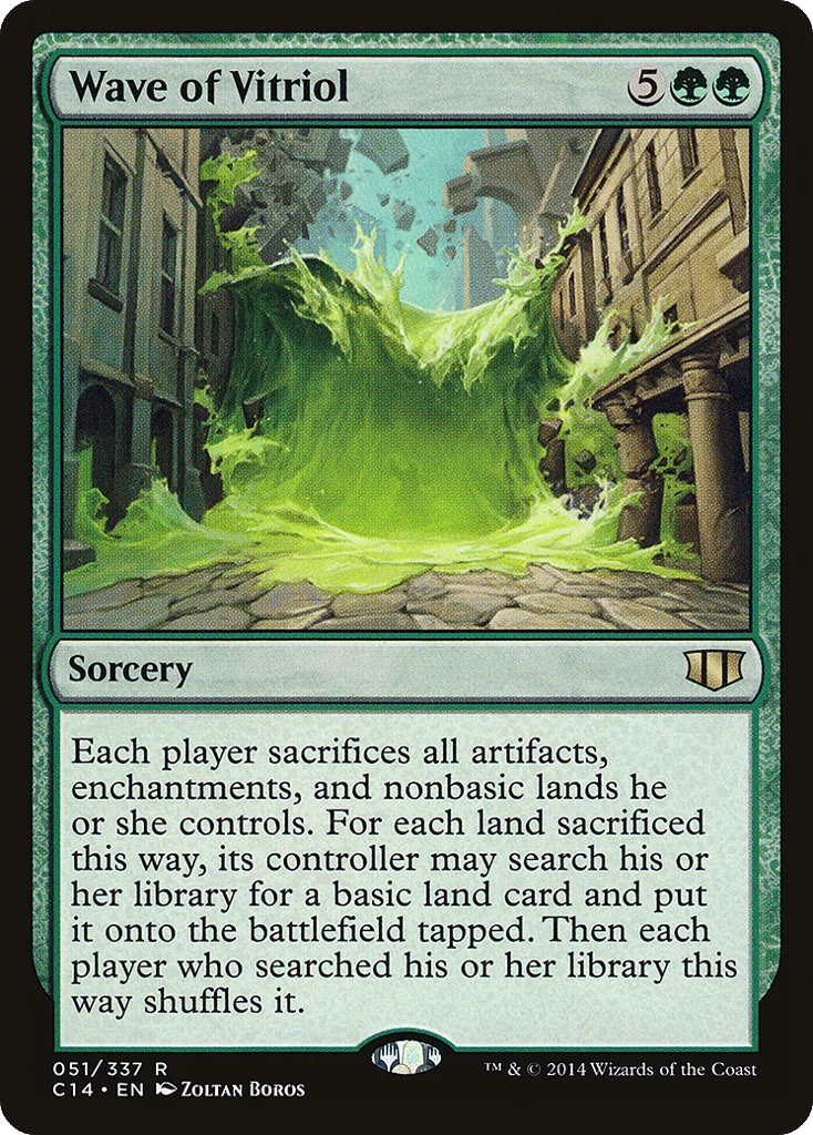 Wave of Vitriol · Commander 2014