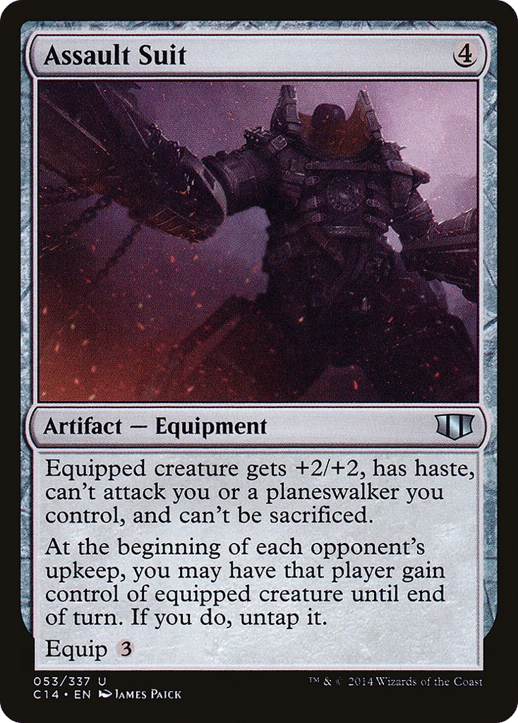 Assault Suit · Commander 2014
