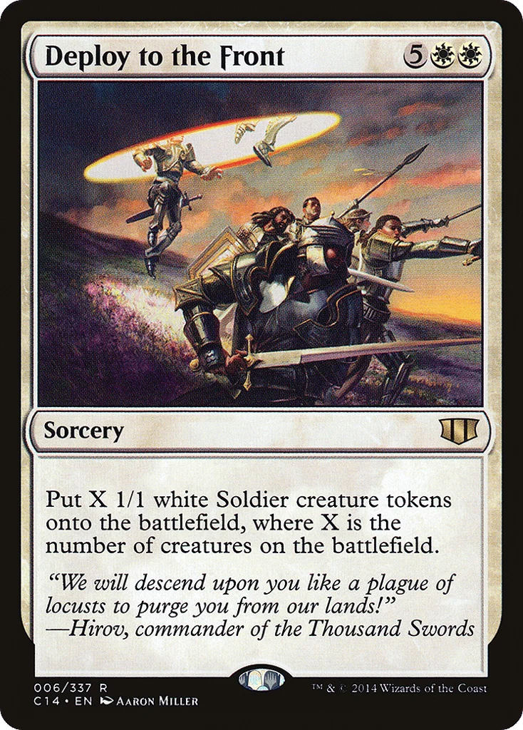 Deploy to the Front · Commander 2014