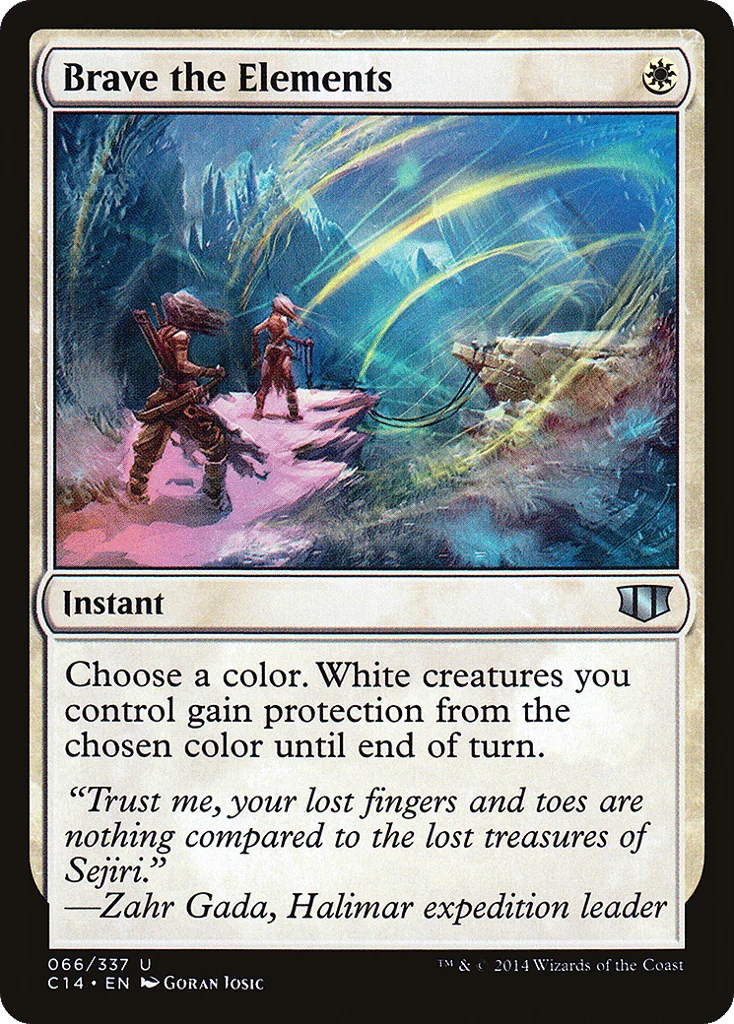 Brave the Elements · Commander 2014