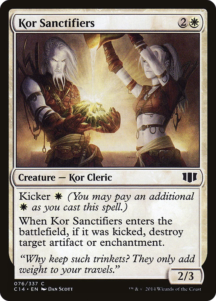 Kor Sanctifiers · Commander 2014
