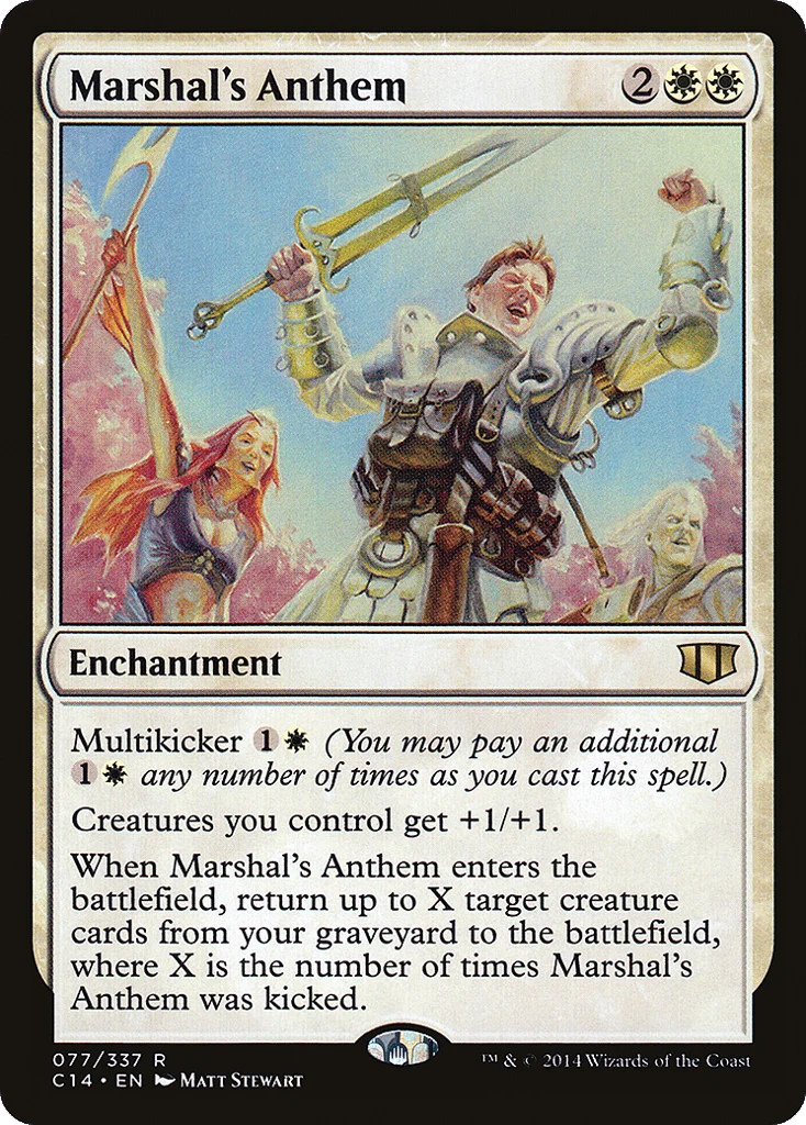 Marshal's Anthem · Commander 2014