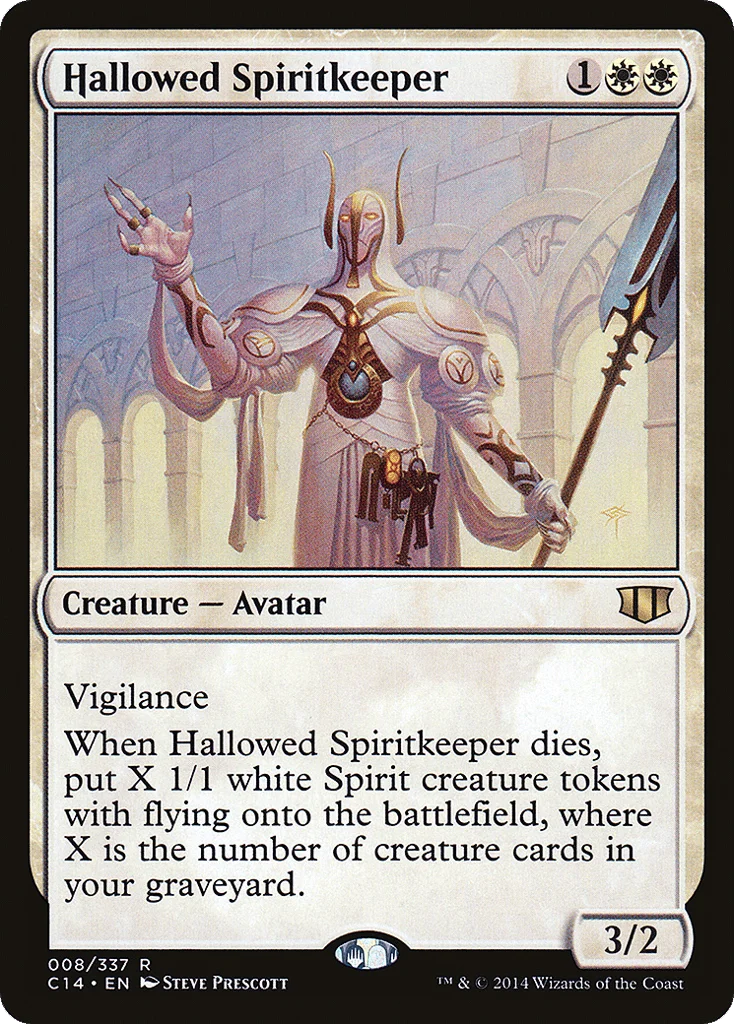 Hallowed Spiritkeeper · Commander 2014