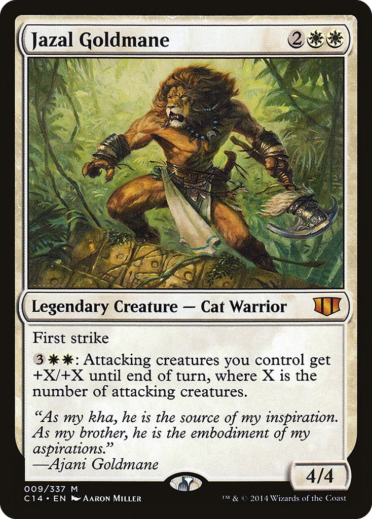 Jazal Goldmane · Commander 2014